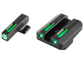 Truglo Tritium/Fiber Optic 3 Dot Day/Night Sights (Green)