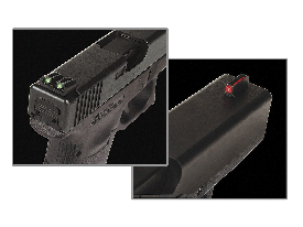 Truglo Fiber Optic Sight Set Red/Green for Sig Sauer P-Series