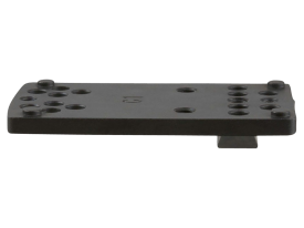 TruGlo Pistol Red Dot Sight Mount Black Nitride Steel Dovetail