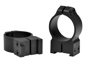 Warne CZ 550 Rings 30mm High Steel Matte Fixed Split