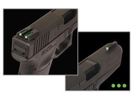 TruGlo TFO Green Yellow Tritium Fiber Optic Sights for S&W M&P