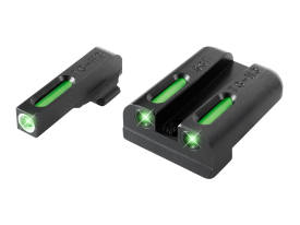 Truglo TFX SIG #8 3-Dot Tritium Fiber Optic Sights (Green)
