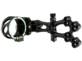 Truglo Veros 5-Pin Black Dual Light Bow Sight