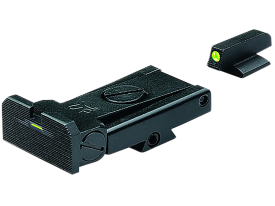 Kimber 1911 Adjustable Night Sight Set Green Tritium Black Outline