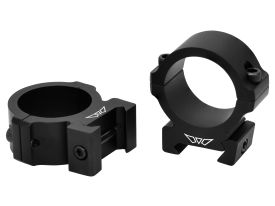 Warne Vapor V614M 30mm Picatinny Fixed Mount Rings