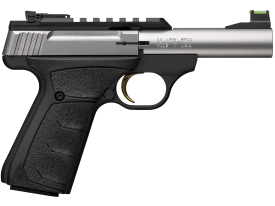 Browning® - 051605490 - Buck Mark Plus Micro Bull Stainless 22 LR 4" Semi Auto 10+1 Matte Black Stainless Pistol