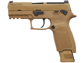 SIG SAUER® - M189CSSMS - P320-M18 9mm 3.9" Semi Auto 17+1/21+1 Coyote Pistol
