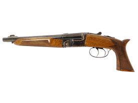 Pedersoli Howdah Blued Walnut Double Trigger 10.25" 45LC/410 Shotgun