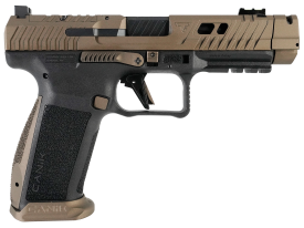Canik TTI 9mm 4.60" 18+1 Black Bronze Optic Cut