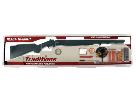 Traditions Buckstalker XT 50 Cal 3-9x40 Blued/Black Redi-Pack