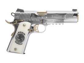 EAA Girsan MC1911S Liberadore 38 Super Chrome Gold Engraved 8-Round