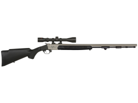 Traditions Pursuit XT Muzzleloader Rifle .45 Cal 26" BBL Black SS Cerakote 3-9x40 Scope