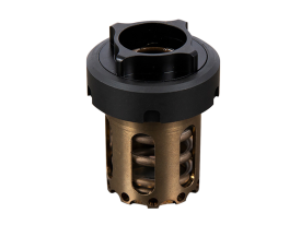 SilencerCo Charlie Piston Mount for Omega 36M Black Steel