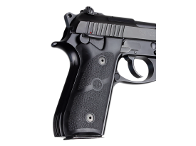 Hogue Black Rubber Grip Panels for Taurus PT92 PT99