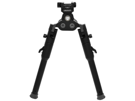 Warne Skyline Pro Bipod Black Anodized with Lite Legs
