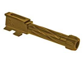 Rival Arms Precision Gold PVD Threaded Barrel for Glock 43