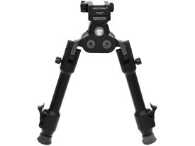 Warne Skyline Pro Bipod Black Anodized QD Picatinny Mount