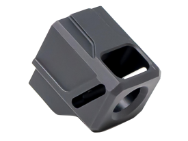 Faxon Firearms Exos-523 Compensator for Glock 43 Black