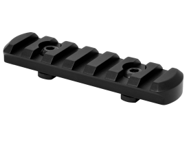 Warne M-LOK 7 Slot Rail Black Anodized