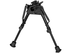 Harris 6-9" Swivel Stud Bipod with Self-Leveling Rubber Feet