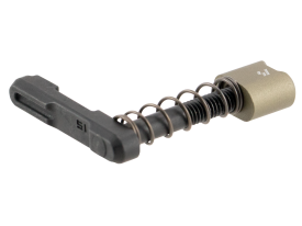 Strike Industries AR Magazine Catch FDE Aluminum Button