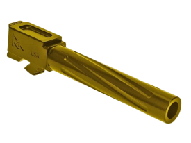 Rival Arms Precision V1 Gold Barrel for Glock 17 Gen5 9mm 4.49 inch