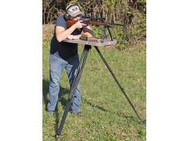 MTM CaseGard Adjustable Shooting Table with Tripod Design