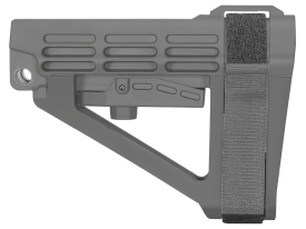SB Tactical SBA4 Adjustable Brace for AR-15 Stealth Gray
