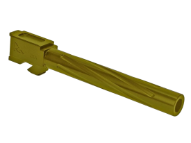 Rival Arms Precision V1 Gold PVD Barrel for Glock 34 9mm