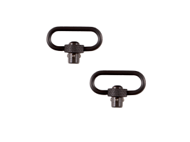 Allen Quick Detach 1.25in Black Steel Swivel Set