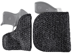 Desantis Super Fly Pocket Holster Rubberized Fabric Black