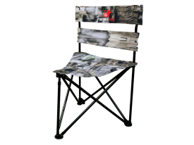 Primos Double Bull Camo Steel TriStool with Backrest