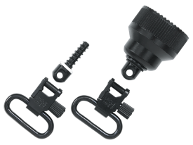 Uncle Mikes  Steel Mag Cap Swivel Set Blued for Remington 870