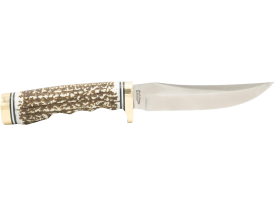 Uncle Henry Next Gen Golden Spike Knife with Staglon Antler Grip