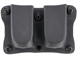 DeSantis Gunhide Quantico Black Double Mag Pouch Belt Clip