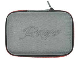 Rage Grey Broadhead and Accessory Case with Zipper