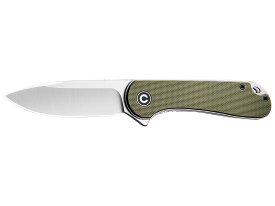 Civivi Elementum Flipper Knife with Green G10 Handle