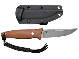 Civivi Tamashii Fixed Blade Knife with Stonewashed D2 and Micarta