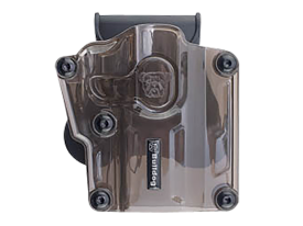 Bulldog Max MultiFit Transparent Smoke Polymer Holster