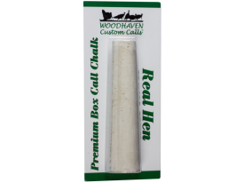 WoodHaven Real Hen Turkey Box Call with White Chalk