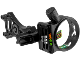 Truglo TFX Gun Sights Black Aluminum Snag-Free Design