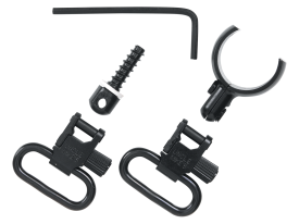 Uncle Mikes Magnum Band Swivel Set Blued Steel Sling Swivels