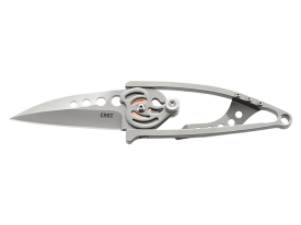 CRKT Snap Lock Knife Stainless Steel Drop Point Blade with Clip