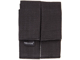 Bulldog Double Mag Holder Black Nylon Belt Loop