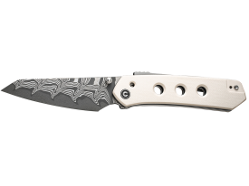 Civivi Vision FG Damascus Blade Ivory Handle Folding Knife