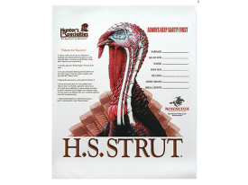 Hunters Specialties Turkey Target 11x11 Multi-Color 12 Pack