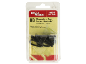 Uncle Mikes Steel Blued Mag Cap Swivel Set for Mossberg 500