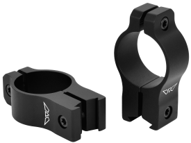 Warne Vapor 1" High Matte Aluminum Dovetail Rings 3/8-11mm