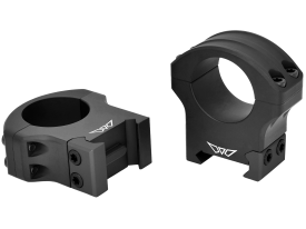 Warne HyperLite High Matte Alloy 1" Rings