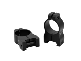 Warne Vapor 1" High Matte Aluminum Scope Rings